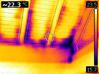 Zugluft nach Dachsanierung Thermografie